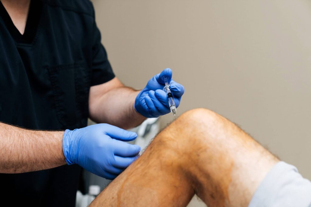 prolotherapy knee injection